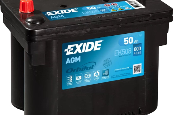 Ogłoszenie - Akumulator 50Ah 800A EN Exide Orbital agm start stop EK508 - Gorzów Wielkopolski - 880,00 zł