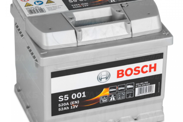 Ogłoszenie - Akumulator Bosch 52Ah 520A EN S5001 - Ostrów Wielkopolski - 320,00 zł