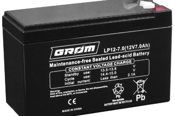 Ogłoszenie - Akumulator żelowy 12V 7Ah GROM LP12-7.0 - Gniezno - 59,00 zł