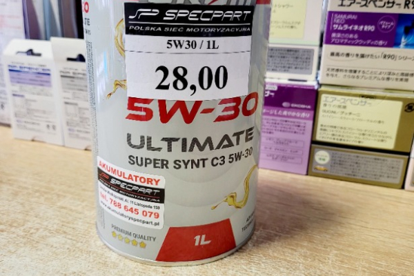 Ogłoszenie - Olej syntetyczny 5W-30 GROM Super Synthetic C3 / 1L - Gorzów Wielkopolski - 28,00 zł