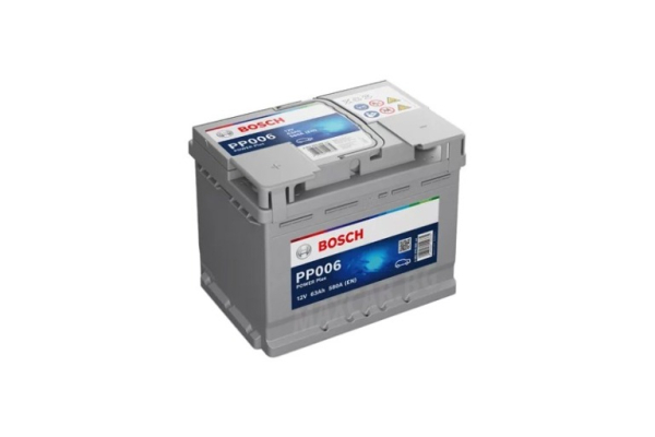 Ogłoszenie - Akumulator 63Ah 580A EN Bosch  PP006 PRAWY PLUS - Konin - 380,00 zł
