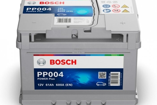 Ogłoszenie - Akumulator 61Ah 600A EN  Bosch  PP004 PRAWY PLUS - Konin - 360,00 zł
