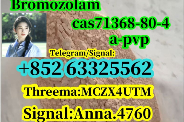 Ogłoszenie - Bromazolam 71368-80-4 Etizolam alprazolam