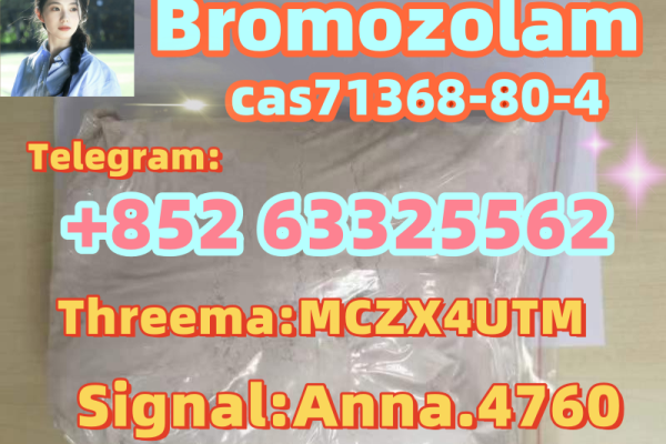 Ogłoszenie - sample Bromazolam cas 71368-80-4,white pink powder in stock