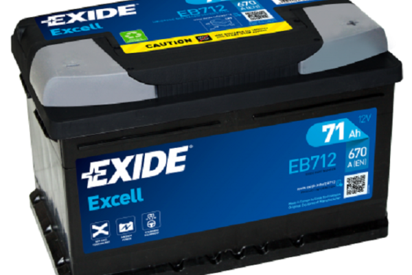 Ogłoszenie - Akumulator 71Ah 670A Exide Excell Prawy Plus - Białystok - 359,00 zł