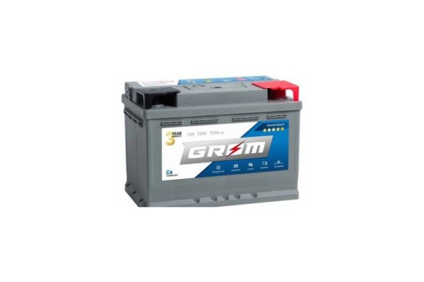 Ogłoszenie - Akumulator GROM Premium 74Ah 720A EN - Gdynia - 450,00 zł