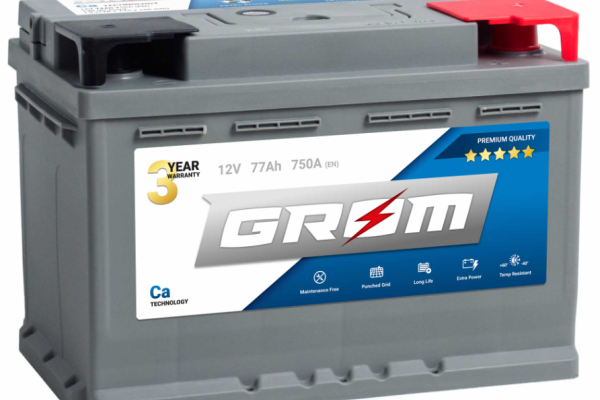 Ogłoszenie - Akumulator 77Ah 750A GROM Premium - Ostrów Wielkopolski - 470,00 zł