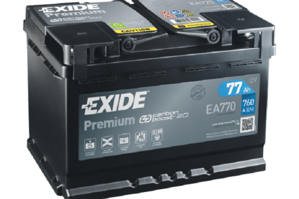 Ogłoszenie - Akumulator 77Ah 760A  EN Exide Premium Prawy Plus - Białystok - 389,00 zł