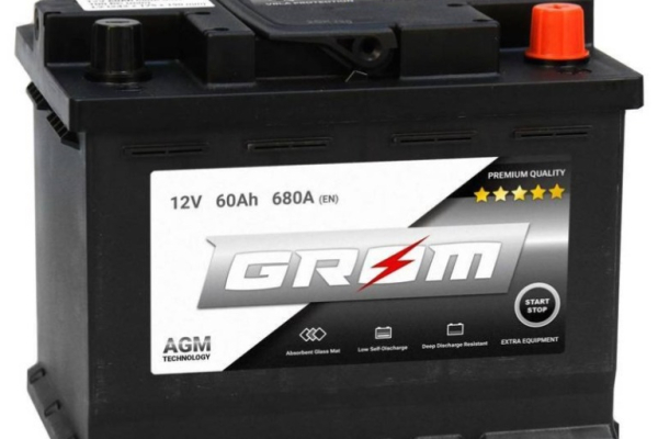 Ogłoszenie - Akumulator Grom AGM Start&Stop 60Ah 680A Prawy Plus W. Kadłubka 39 Szczecin - Szczecin - 550,00 zł