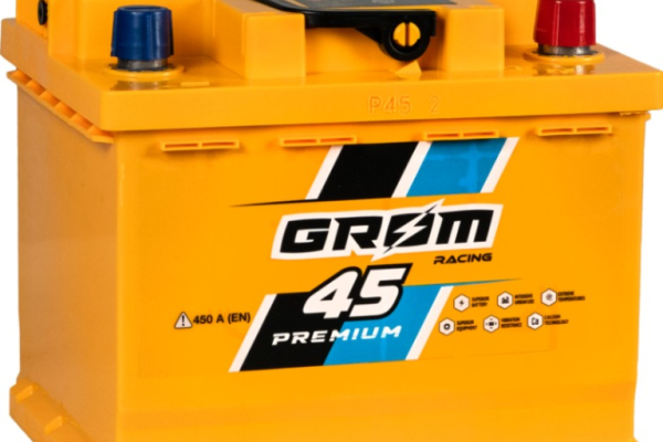 Ogłoszenie - Akumulator 45Ah 450A Grom Racing En prawy plus - Chojnice - 310,00 zł