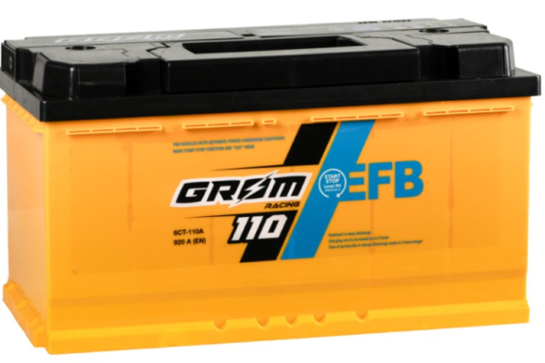 Ogłoszenie - Akumulator 110Ah 920A En Grom Racing Efb Prawy Plus - Chojnice - 670,00 zł