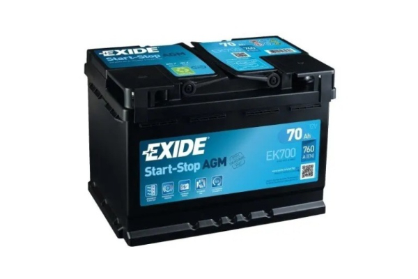 Ogłoszenie - Akumulator 70Ah 760A Exide AGM - Włocławek - 640,00 zł