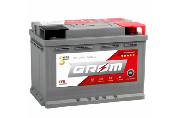 Ogłoszenie - Akumulator 70Ah 740A Grom EFB - Koszalin - 560,00 zł