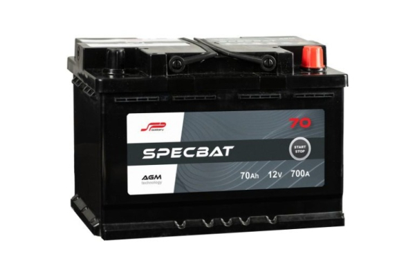 Ogłoszenie - Akumulator 70Ah 700A Specbat AGM - Koszalin - 568,00 zł