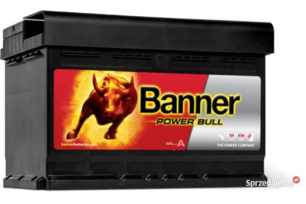 Ogłoszenie - Akumulator 72Ah 670A Banner Power Bull - Włocławek - 400,00 zł