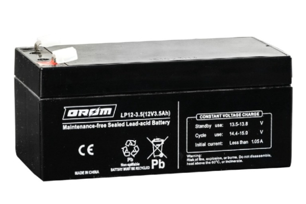 Ogłoszenie - Akumulator żelowy GROM 12V 3,5Ah LP12-3,5 - Chojnice - 60,00 zł
