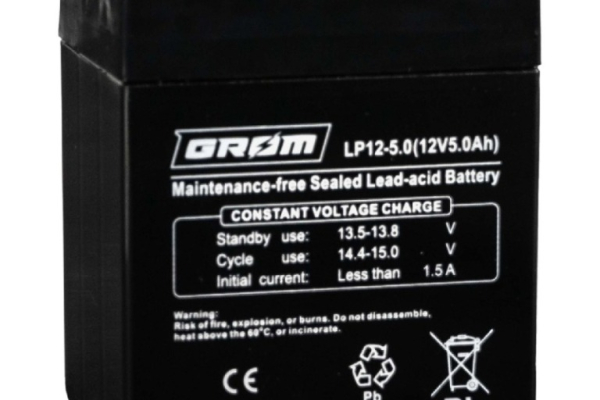 Ogłoszenie - Akumulator żelowy 12V 5Ah GROM - Chojnice - 49,00 zł
