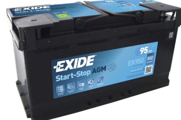 Ogłoszenie - Akumulator 95Ah 850A en Exide AGM start&stop EK950 - Zielona Góra - 830,00 zł