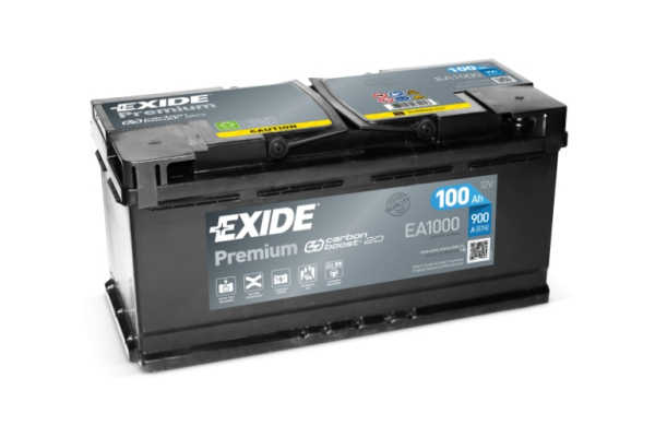 Ogłoszenie - Akumulator Exide Premium 100Ah 900A EA1000 en prawy plus - Gniezno - 495,00 zł