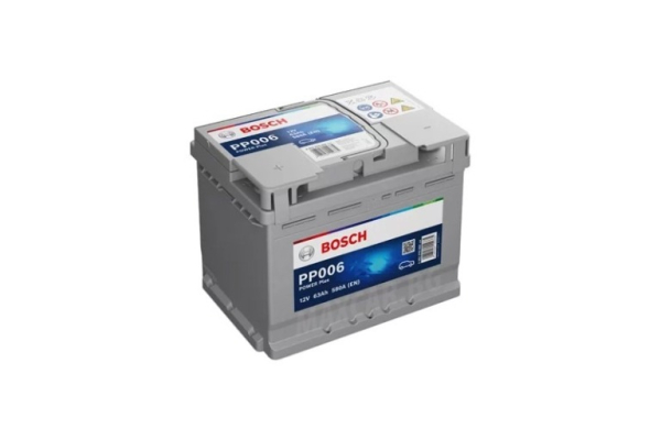 Ogłoszenie - Akumulator Bosch 63Ah 580A EN PP006 prawy plus - Gniezno - 380,00 zł