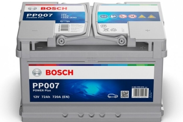 Ogłoszenie - Akumulator Bosch 72Ah 720A EN PP007 prawy plus - Gniezno - 450,00 zł