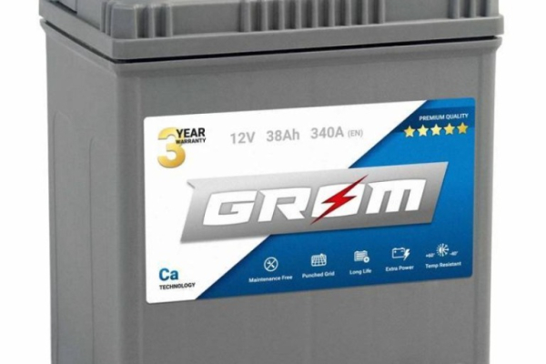 Ogłoszenie - Akumulator GROM Premium 38Ah 340A Japan - Gdynia - 290,00 zł