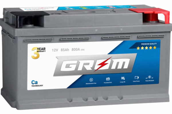 Ogłoszenie - Akumulator 85Ah 800A GROM Premium - Ostrów Wielkopolski - 490,00 zł