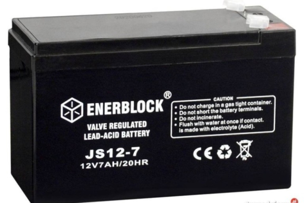 Ogłoszenie - Akumulator Enerblock AGM JS12-7 12V 7 Ah - Szczecin - 59,00 zł