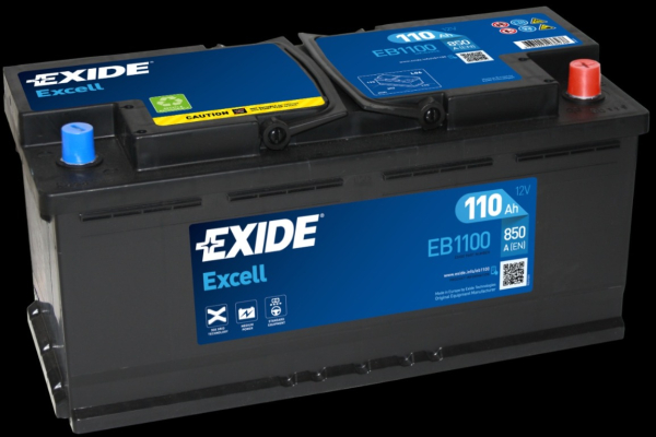Ogłoszenie - Akumulator Exide Excell 110Ah 850A EB1100 EN Prawy plus - Rumia - 660,00 zł