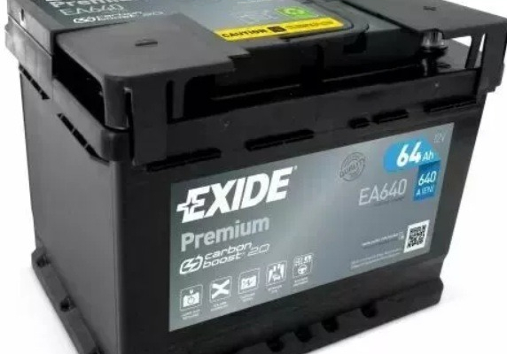 Ogłoszenie - Akumulator Exide Premium 64Ah 640A EN Prawy plus - Rumia - 350,00 zł
