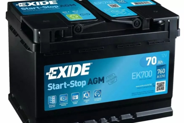 Ogłoszenie - Akumulator Exide AGM Start&Stop 70Ah 760A En - Rumia - 640,00 zł