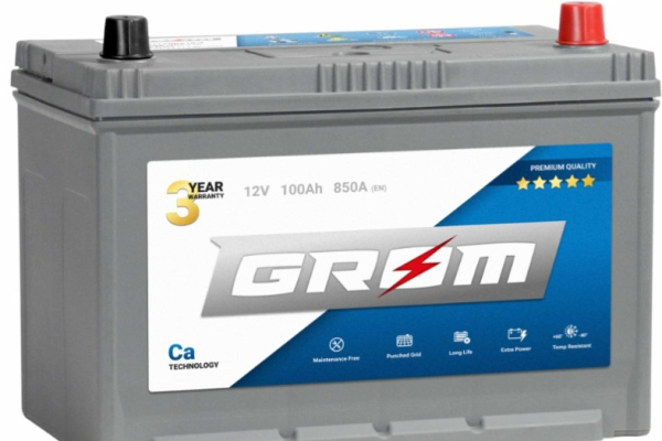 Ogłoszenie - Akumulator Grom Premium 100Ah 850A Japan Prawy plus - Rumia - 580,00 zł