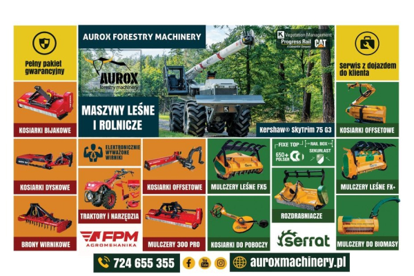 Ogłoszenie - MASZYNY LEŚNE HARVESTER GĄSIENICOWY TCI H822E / LH822E - Tarnobrzeg