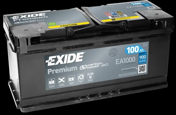 Ogłoszenie - Akumulator 100ah 900a Exide Premium Prawy Plus - Łódź - 495,00 zł