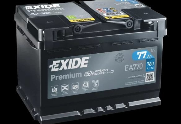 Ogłoszenie - Akumulator 77ah 760a Exide Premium Prawy Plus - Łódź - 369,00 zł