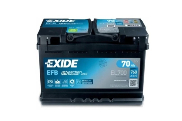 Ogłoszenie - Akumulator 70Ah 760A Exide efb start&stop - Legnica - 540,00 zł