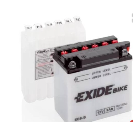 Ogłoszenie - Akumulator motocyklowy EXIDE eb9-b yb9-b 12v 9ah 100a en l+ - Police - 145,00 zł
