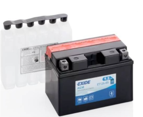 Ogłoszenie - Akumulator motocyklowy EXIDE et12a-bs yt12a-bs 12v 9.5ah 130a en l+ - Police - 185,00 zł
