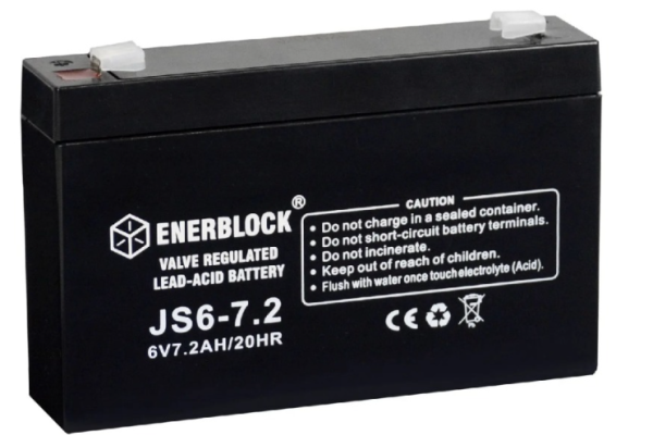 Ogłoszenie - Akumulator Enerblock AGM JS6-7.2 6V 7.2Ah - Police - 45,00 zł