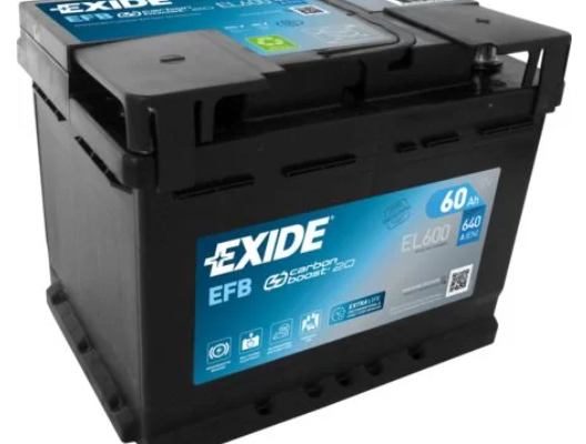 Ogłoszenie - Akumulator 60Ah 640A Exide Start Stop EFB - Police - 460,00 zł