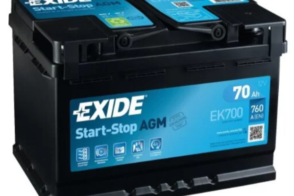 Ogłoszenie - Akumulator 70Ah 760A Exide AGM start&stop - Police - 640,00 zł
