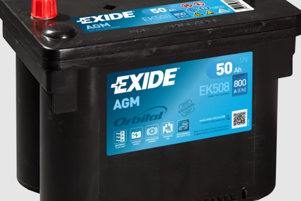 Ogłoszenie - Akumulator 50Ah 800A Exide Orbital Agm StartStop - Chojnice - 880,00 zł