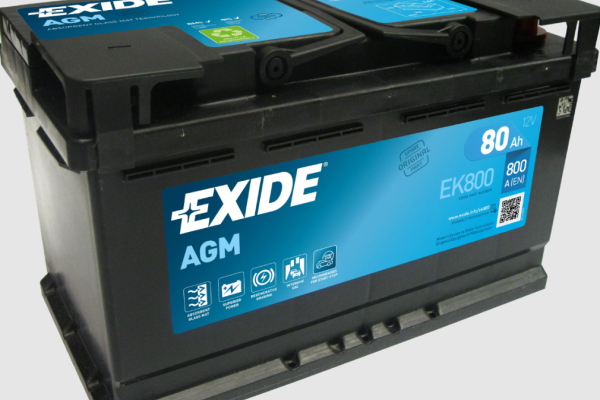 Ogłoszenie - Akumulator 80Ah 800A En Exide Agm start&stop Ek800 - Chojnice - 710,00 zł