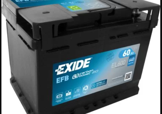 Ogłoszenie - Akumulator 60Ah 640A Exide Start Stop EFB - Piła - 460,00 zł