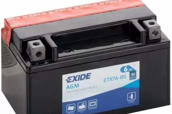 Ogłoszenie - Akumulator motocyklowy Exide ETX7A-BS 12v 6Ah 90A - Police - 105,00 zł