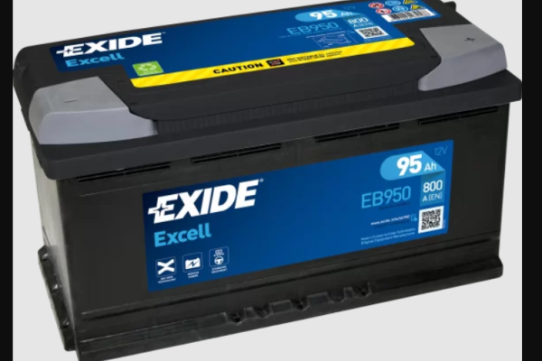 Ogłoszenie - Akumulator l 95Ah 800A Exide Excel EB950 En prawy plus - Chojnice - 470,00 zł