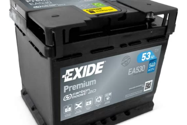 Ogłoszenie - Akumulator 53Ah 540A Exide Premium Ea530 Prawy plus - Chojnice - 300,00 zł