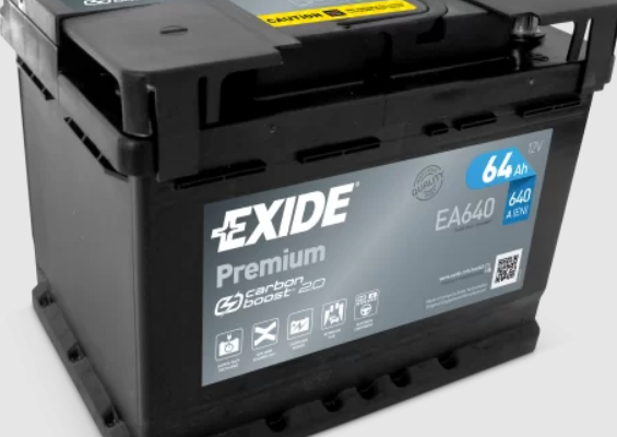 Ogłoszenie - Akumulator 64Ah 640A Exide Premium EA640 En prawy plus - Chojnice - 338,00 zł