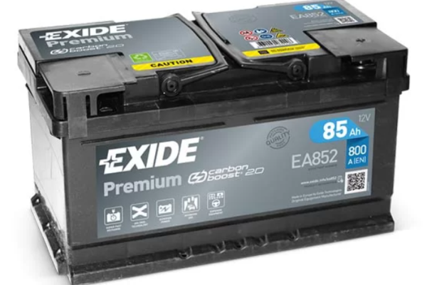 Ogłoszenie - Akumulator 85Ah 800A Exide Premium EA852 Prawy plus - Chojnice - 429,00 zł