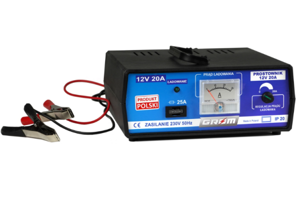 Ogłoszenie - Prostownik z regulacją ładowania GROM 12V 20A - Bydgoszcz - 290,00 zł
